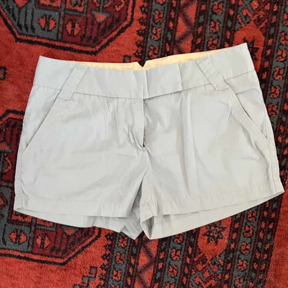 DONATING TOMORROW: ANY OFFER ACCEPTED 
J Crew 3” Grey Chinos, Size 4
